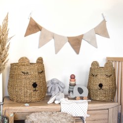 OH - Brnekurve m/bamseansigt st m/2 stk. Sgrs 21x28cm / 28x31cm