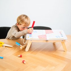 Vrktjsbord i tr m/15 tilbehrsdele