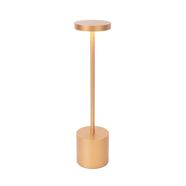 My Cozy House - LED Touch bordlampe opladelig guld 34,5cm x 8cm