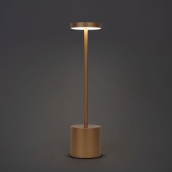 My Cozy House - LED Touch bordlampe opladelig guld 34,5cm x 8cm