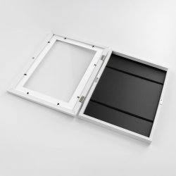 Ramme til A4 tegninger Sort eller Hvid 33 x 24,3 x 3 cm.