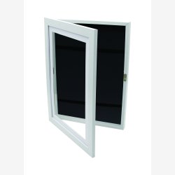 Ramme til A4 tegninger Sort eller Hvid 33 x 24,3 x 3 cm.