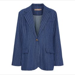 Marta Du Chateau - MdcLenia Blazer Denim Bomuld 