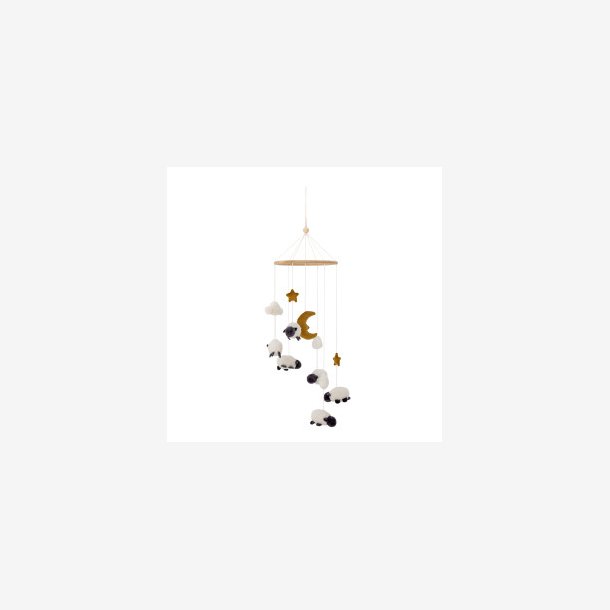 BLOOMINGVILLE MINI - Dolly Uro - Hvid m. Sm� f�r &amp; Stjerne &amp; Skyer