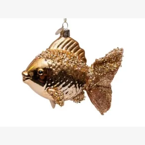 Vondels - Glaskugle guldfisk 10 cm