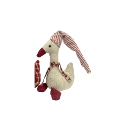 Speedtsberg - Julegs m. trklde og hue 11cm, Rd mix - flere varianter 