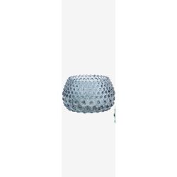 Madam Stoltz - Lysestage Glas D: 9 H: 6 cm. Flere farver