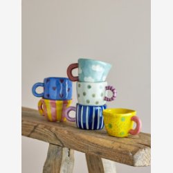 BLOOMINGVILLE - Nini Kop - Multifarvet - Stent�j - S�t af 6