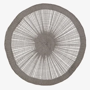 Madam Stoltz - Rund dkkeserviet i gr