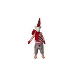 Speedtsberg - Nisse mus 'Noa &amp; Nelli' m. magnet 20cm, 2 varianter 