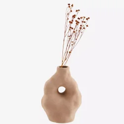 Madam Stoltz - Stentjs Vase Sandsten H22xB16,5xL12cm.