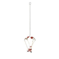 Speedtsberg - Dekorations julemand/elg/snemand i faldskrm 11x7x16cm metal, Rd - flere varianter 