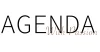 AGENDA